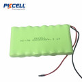 9.6v AAA 800mah Nimh Rechargeable Battery Pack with cable